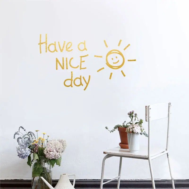 1-PC-PVC-28-16CM-Sun-Letter-Pattern-Wall-Stickers-Have-A-Nice-Day-Wall-Paper (3)