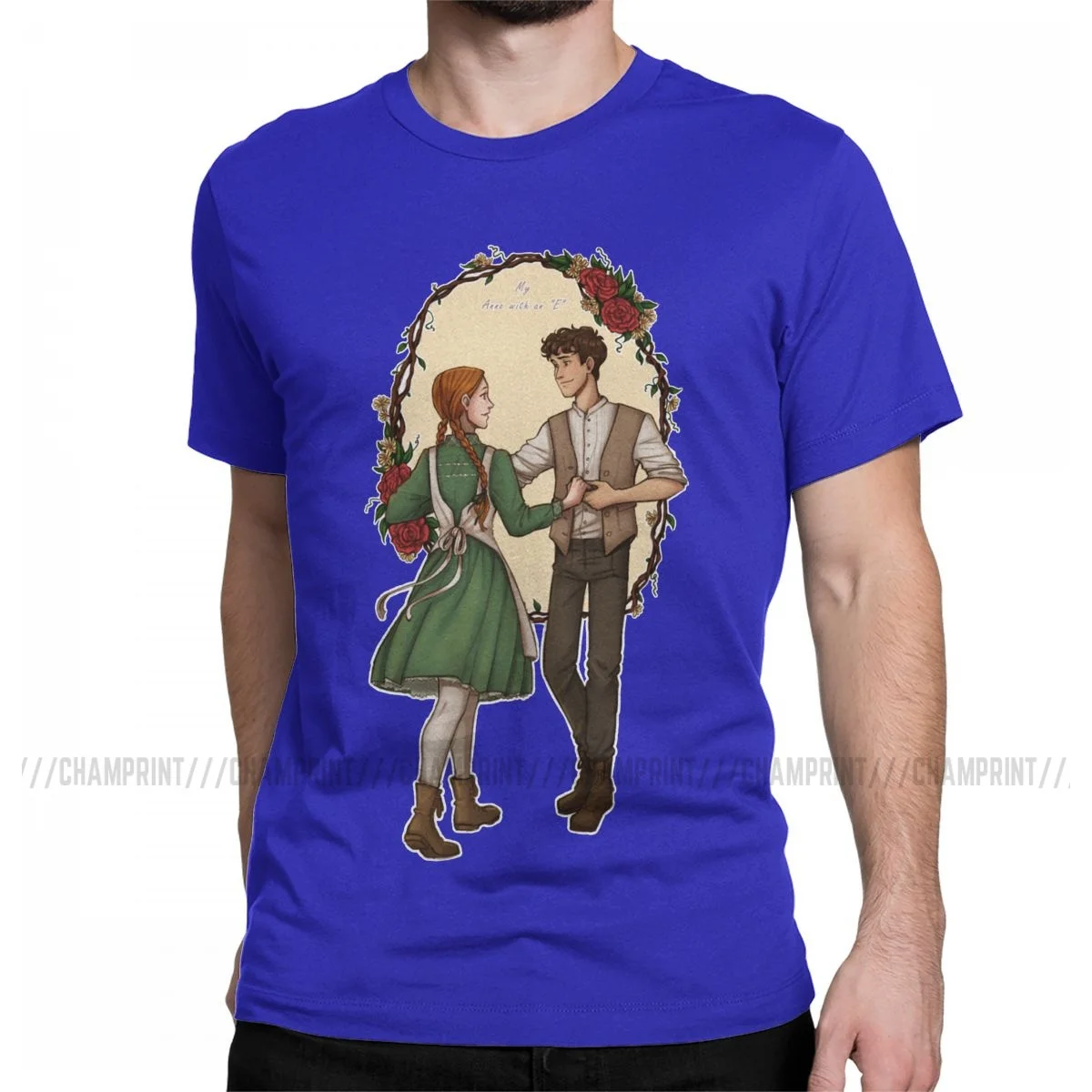 Anne With An E Men's T Shirt Tv show Casual Tee Shirt Short Sleeve Crew Neck T-Shirts Pure Cotton 4XL 5XL 6XL Clothes