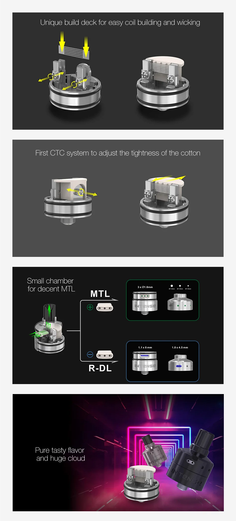 Damn Vape Intense Mesh MTL RDA
