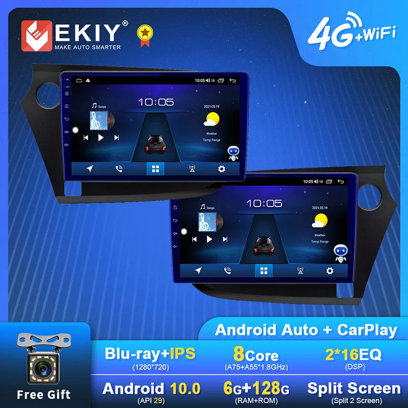 Автомобильный радиоприемник EKIY на платформе Android для HONDA vision 2009-2014 навигация GPS