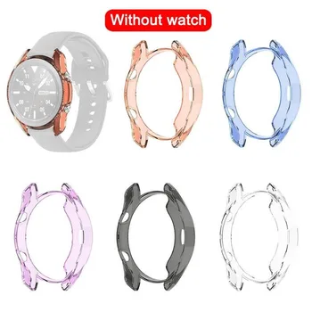 

Transparent Protective Shell Cover For Samsung Galaxy Watch 3 45mm Sm-r840 Case For Samsung Galaxy Watch3 41mm Sm-r850 Cases