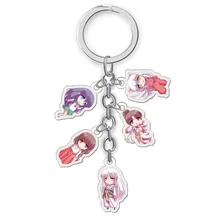 Аниме-атрибутика Inuyasha акриловый брелок пять-Набор Кукол