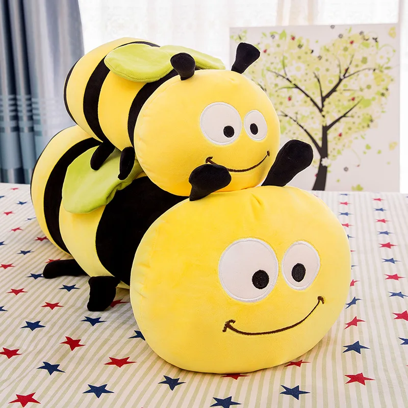 

Small Bee Pillow Plush Toy Doll Cute Pillow Presses Doll