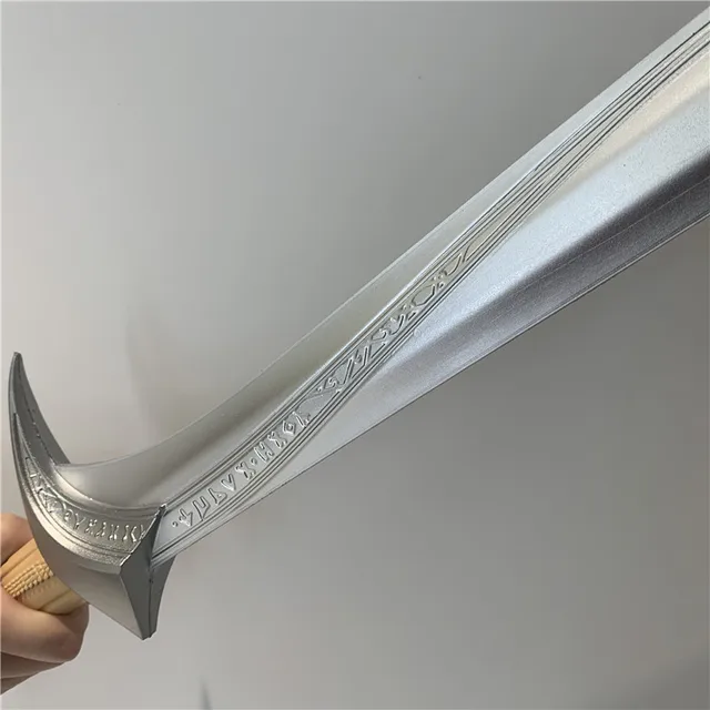 99cm The Elves Sword COS Sword Beast Bite Simulation Weapon Children's toy Party Decoration Show Magic Ring 1:1 Props 6