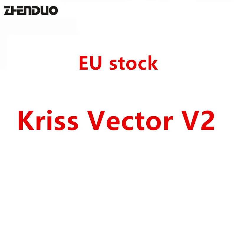 ZHENDUO LeHui Kriss Vector V2 SMG Gel Blaster в наличии Европе|Игрушечное оружие| |