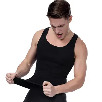 

Men Corset Body Shaper Cincher Zipper Waist Cincher Corset Trainer Waist Cincher Belt