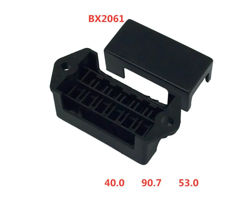 6 Way Fuse Holder Box Car Vehicle Circuit Blade Block Car Electronics Accessories