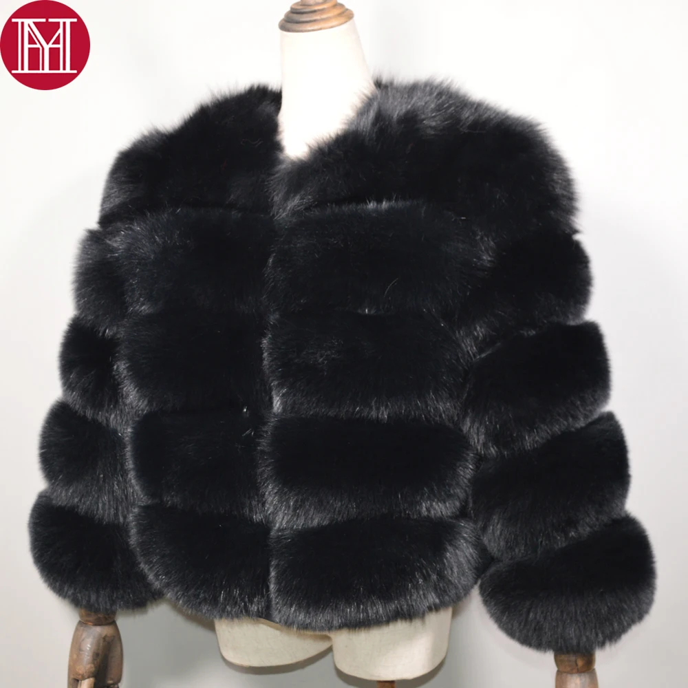 

Short Style Women Quality Real Genuine Fox Fur Coat 100% Real fox Fur Jacket Winter Fox Fur Overcoat Factory Retail Wholesale