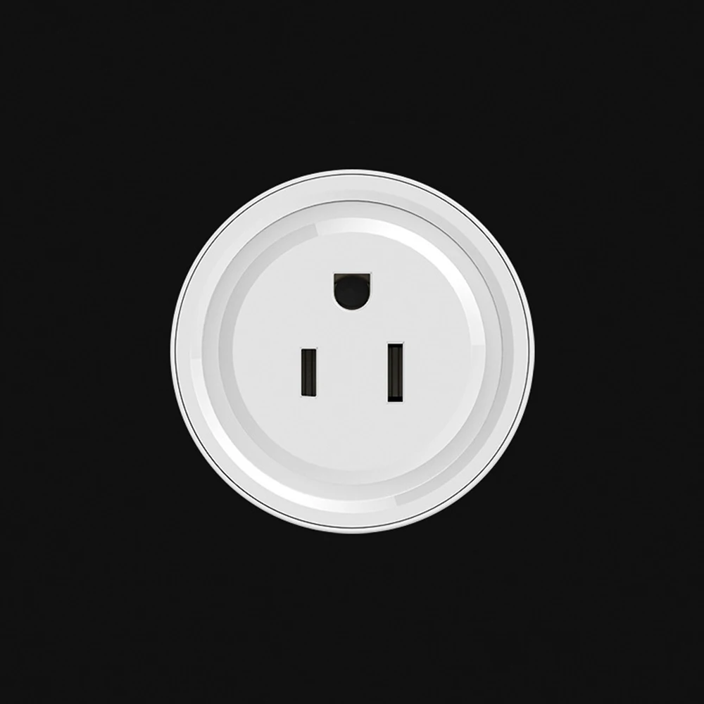 

Smart socket WiFi mobile phone switch timer plug voice control socket European and American universal socket