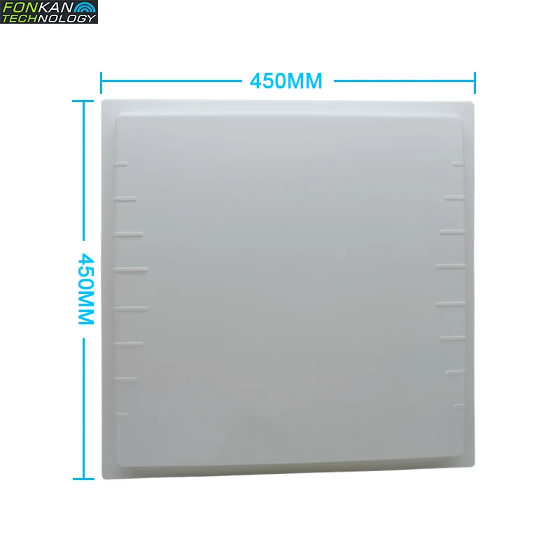 Встроенная антенна 12 дБи УВЧ RFID дальность 15 м RS232 RS485 TCP/IP wiegand26/34 TRIG для парковки