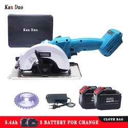 Scie circulaire électrique sans fil 21V, qualité industrielle, grande capacité, batterie au lithium, longue durée de vie, Mini, sans balais 