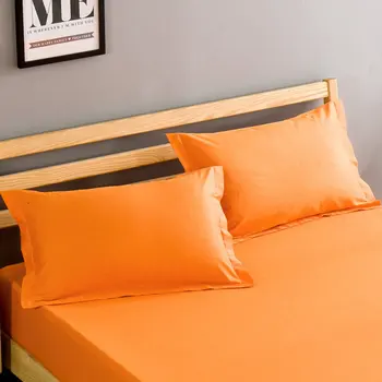 

Modern Design Solid Color Pillow Case Full Cotton Bed Pillowcase 48cmx74cm Pillow Cover Super Soft Pillowcase Cover