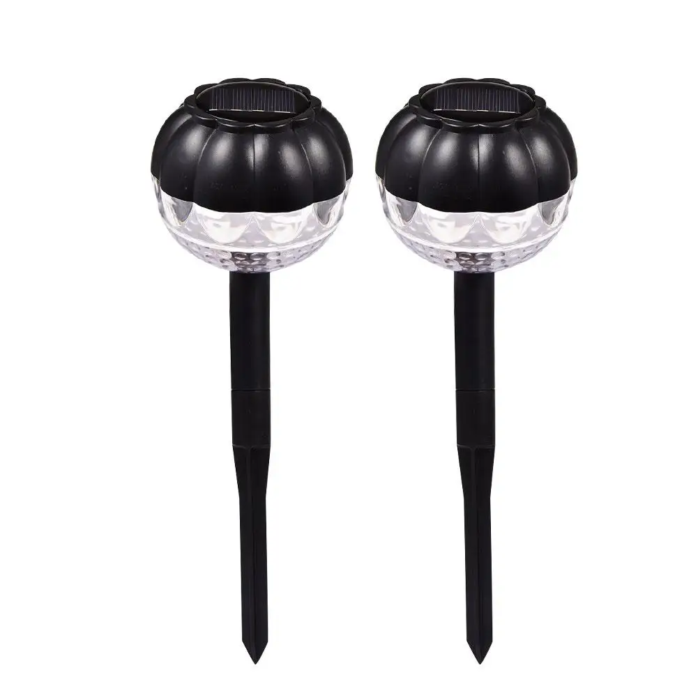 2 шт. солнечные огни Открытый Путь Водонепроницаемый светодиодный солнечный свет для газона Патио двор сад путь дорожки или подъездной дорожки