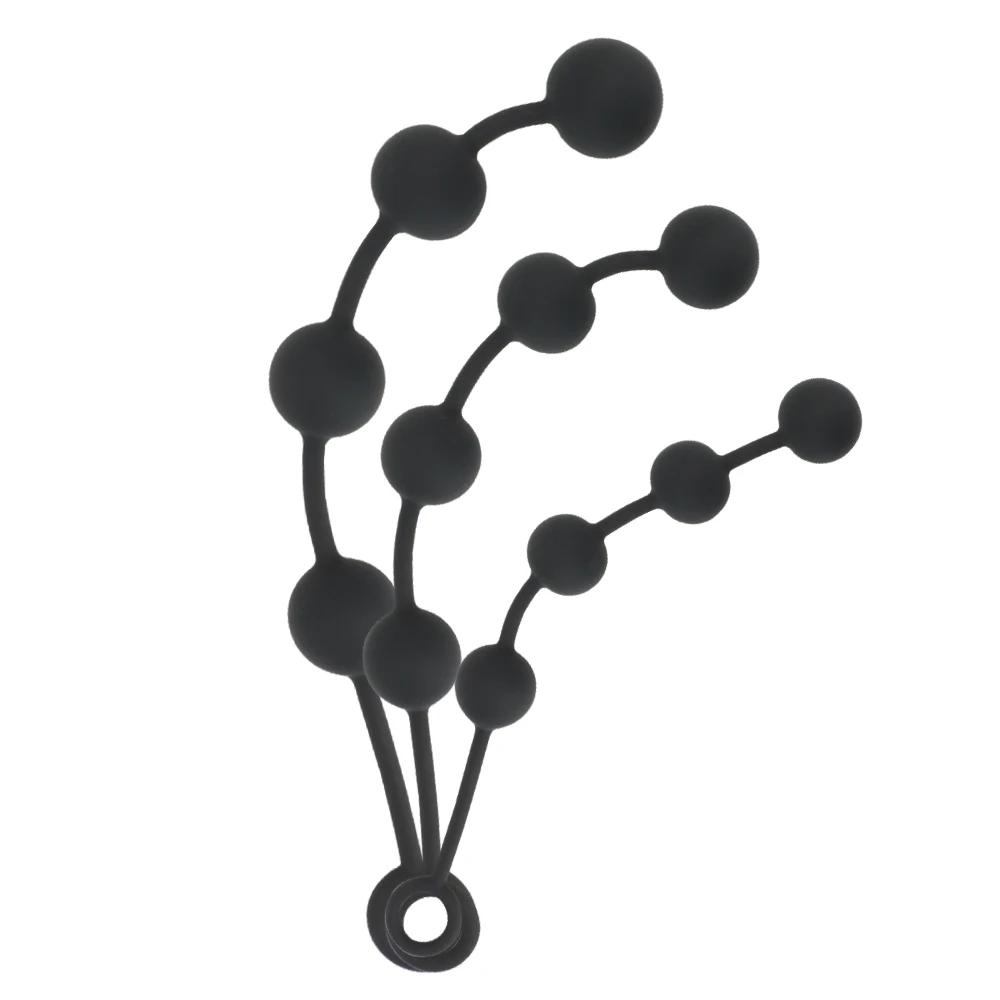 Extra Long Beads Anal Plug For G-spot And Butt Stimulation_voghion.com