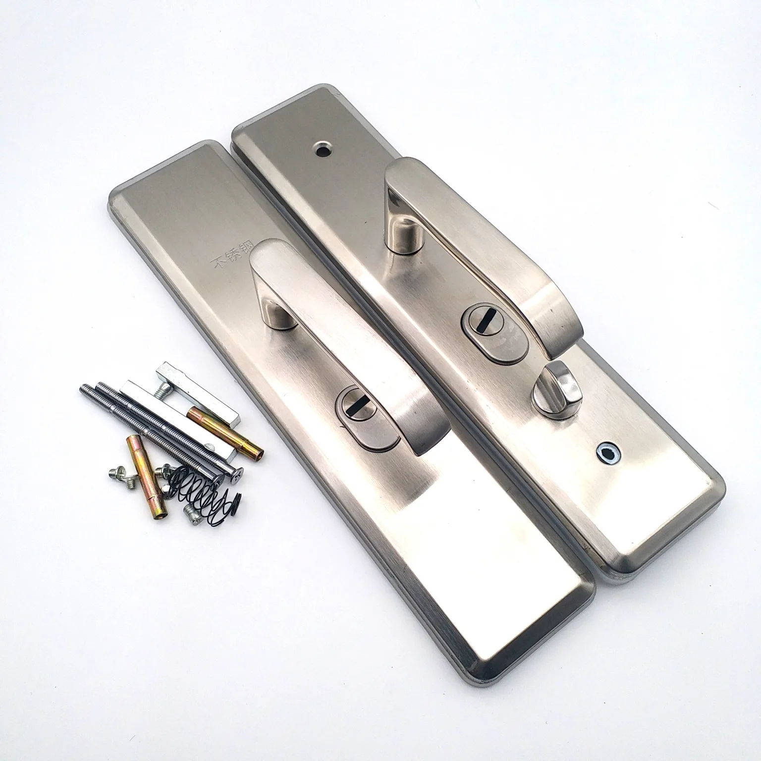 

Security Door Multi-functional Breadboard Stainless Steel Security Door Handle Lock Entrance Door Anti-Theft Handle Manufacturer