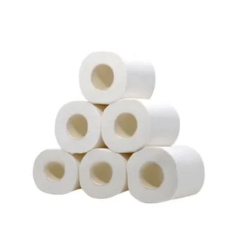 

6 Pcs Three Layer Toilet Tissue Hollow Replacement Roll Paper Print Interesting Toilet Paper Table Kitchen Paper Free Ship