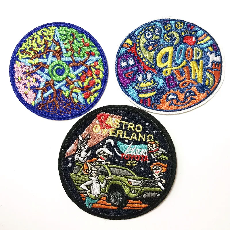 

stars car Cartoon clothing patch Iron on Embroidered Sewing for child's Clothing DIY