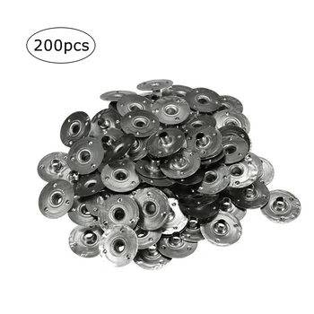 

200 PCS Candle Wick Metal Sustainer Wick Tabs DIY Candle Making Candle Wick Sustainer Tabs Candles Making Accessories 12.52.5 mm