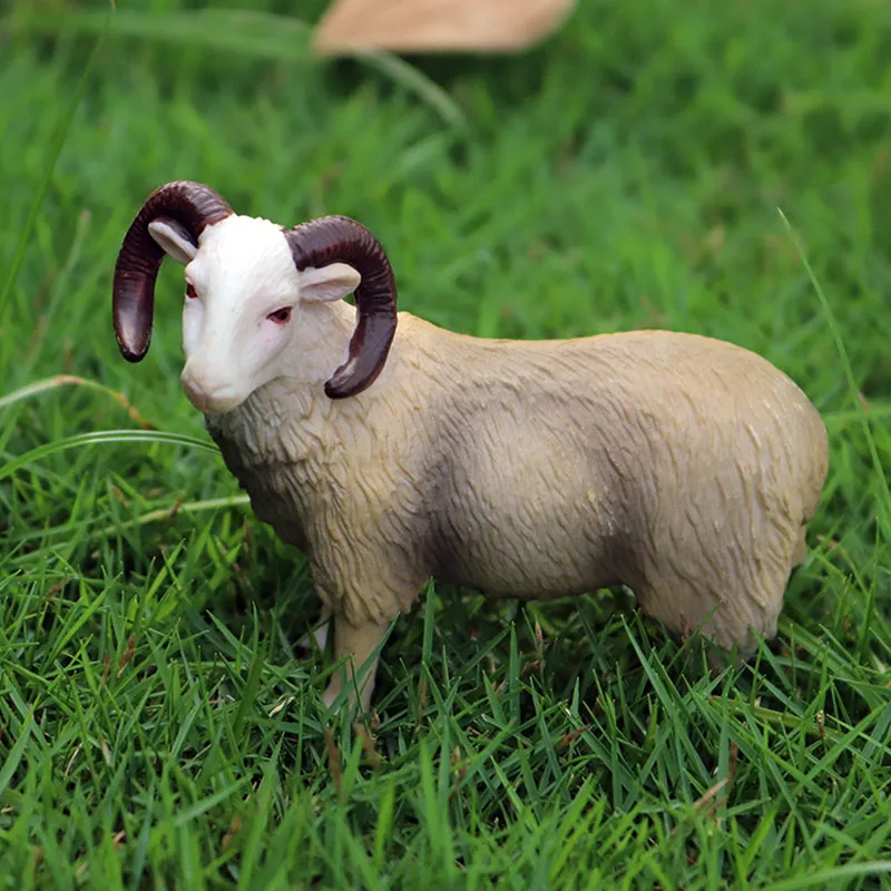 Oenux Lifelike Farm Animals Simulation Goat Alpaca Lamb Sheep Horse Calf  Cow Model Action Figure Poultry Cute Education Kid Toy - Action Figures -  AliExpress