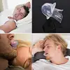 Silicone Anti Snoring Tongue Device Apnea Aid Snore Stopper Tongue Retainer Anti Snoring Mouthpiece Help Sleepless Breathing 3