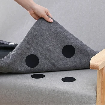 

5pcSeamless No Trace Double-sided Fixed Sticker Adhesive Sofa Sheet Carpet Tablecloth Anti-running Non-Slip Rug Hook House Decor