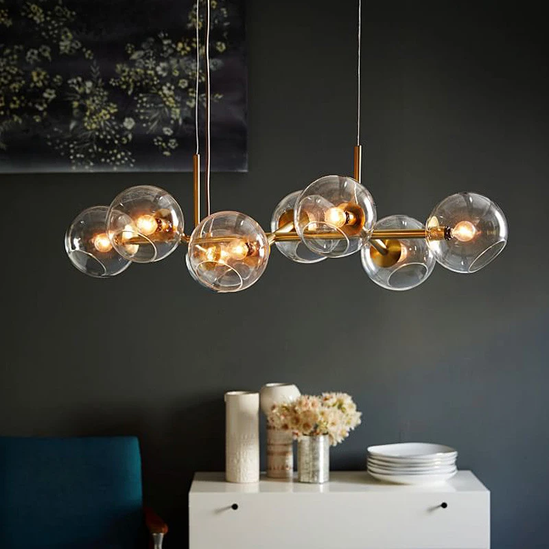 Glass ball hanging lights Clearance
