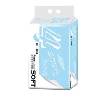 

Household Toilet Paper Wood Pulp Affordable Roll Paper Tissue Roll Paper Coreless Toilet Paper 6 Pieces