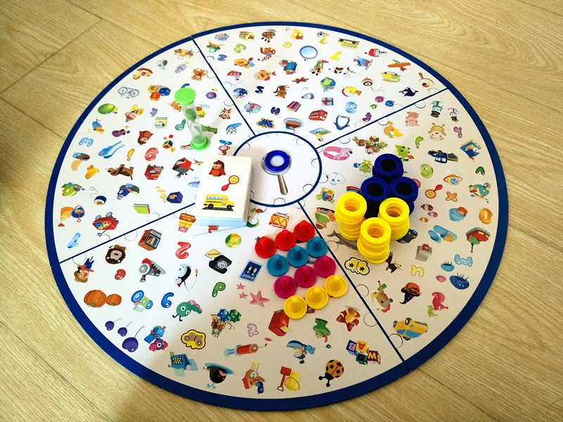 

Brain Force Combat Small Desktop Find Map Parent And Child Interactive Multi-seat Detective Game Children'S Educational Toy