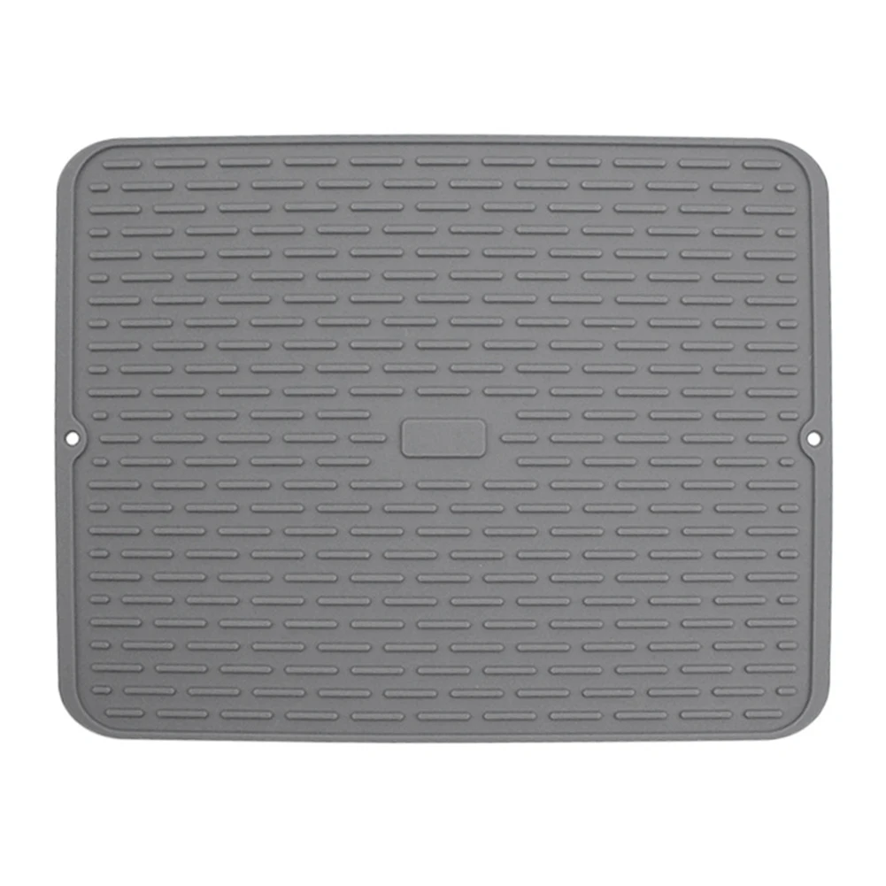 Portable Restaurant Silicone Keep Clean Cooking Flexible Insulation Home Multifunction Dish Draining Mat Drying Pad Tableware - Цвет: 1