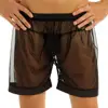 Mens Sexy Lingerie See-Through Mesh Slip Men Boxer Shorts Underwear Loose Lounge Hommes Gay Men Panties Underpants Nightwear ► Photo 3/6