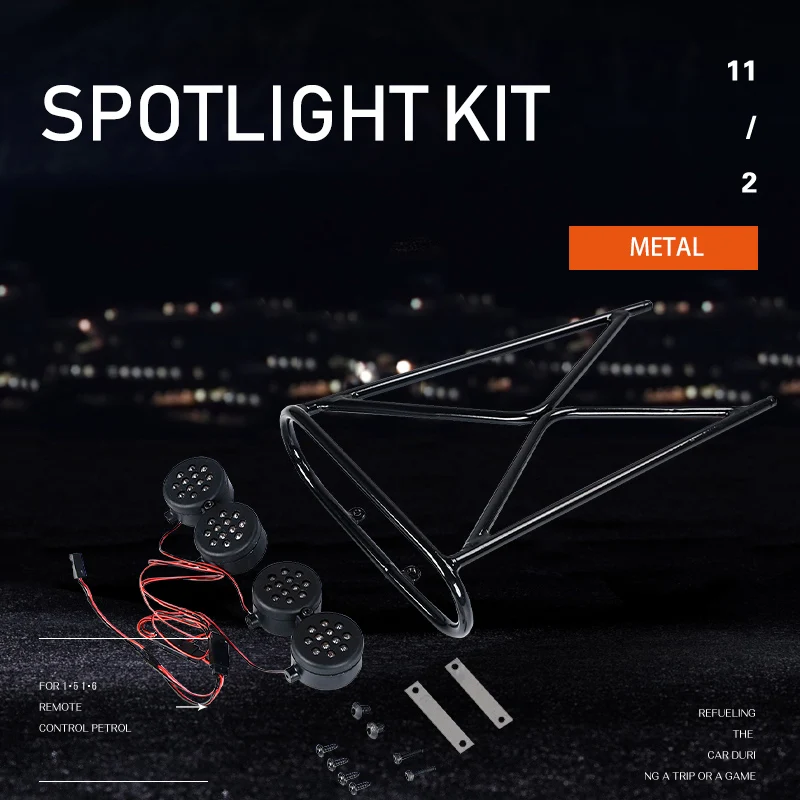 

GT Spotlight Kit Spotlight Support KIT for Baja 5B RC Car Parts Vehicles & Remote Control Toys Accessories