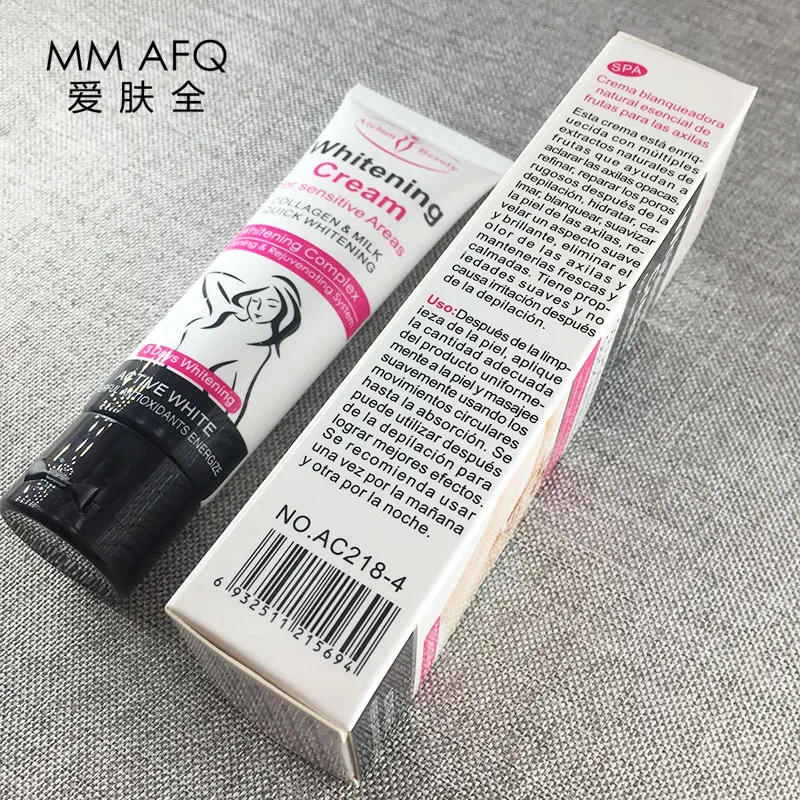 Aichun Beauty крема для тела отбеливающий крем для подмышек между ногами, коленями, частые части, отбеливающая формула, отбеливатель подмышек, интимный