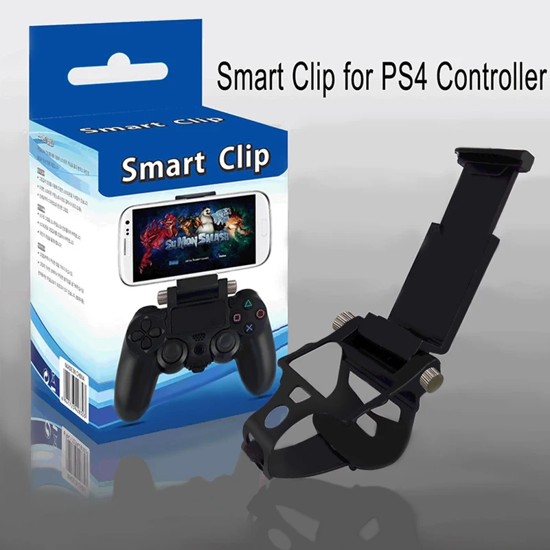 

For PS4 Game Controller Smart Mobile Phone Clip Clamp Holder Stand Bracket for PlayStation Dualshock4 Controller Holder Joystick