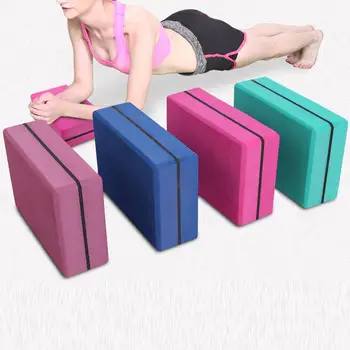 

HiMISS Yoga Block Colorful Foam Block Brick Exercise Fitness Tool Exercise Workout Stretching Aid Body Shaping Health Training
