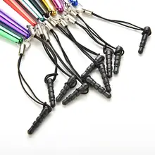 Стилус для смарт-сотовые телефоны, планшеты-ручки с пылезащитными заглушками, 10 шт., Универсальный Длинный емкостный сенсорный экран