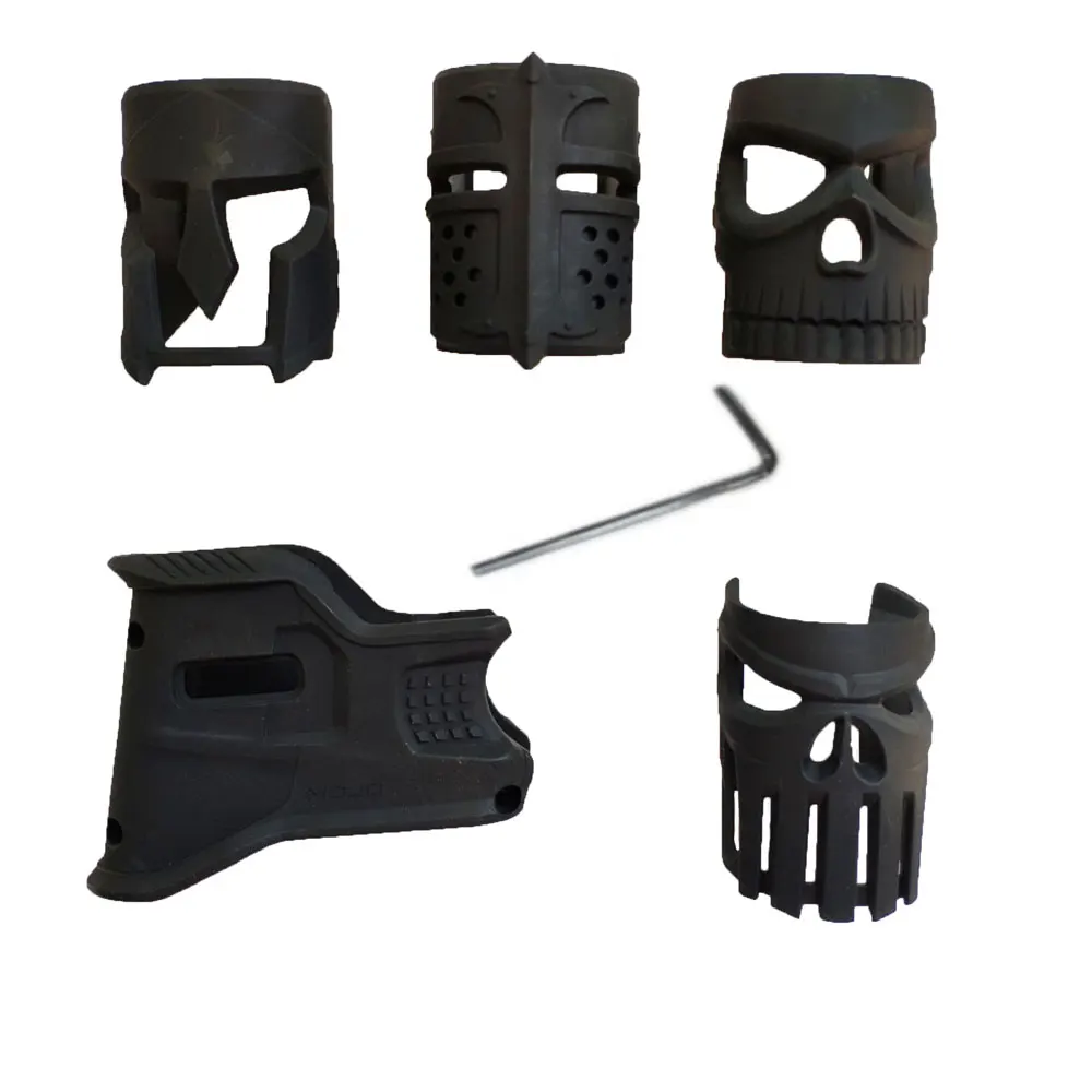 

4pcs Mojo Mag Well Grip For AEG M4 M16 AR15 Series Airsoft Accessories balck and sand
