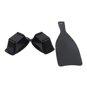 

Hair Dye Black Plastic Mixing Bowl Barber Salon Tint Hairdressing Color Styling Tools Dropship