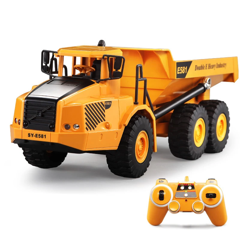 

Double E Electric Remote Control Dumper Toy RC Engineering Dump Truck Vehicles For Children Xmas Gift