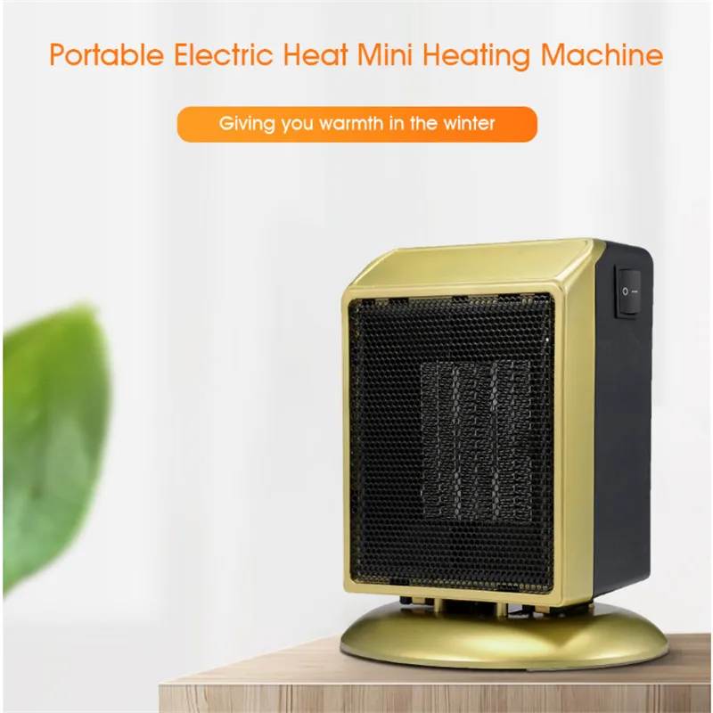 

500W Portable Automatic Control Mini Electric Heater Security Protection PTC Heating Warmer Machine For Winter Room US EU Plug