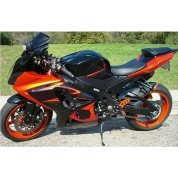 

Orange w/ Black Fairing Injection Kit ABS Plastic for 2006-2007 Suzuki GSXR GSX-R 600 750
