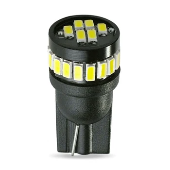 

194 Led Light Bulb,Super Bright White 168 2825 W5W T10 Wedge 24-Smd 3014 Chipsets Led Replacement Bulbs For Car Dome Map License