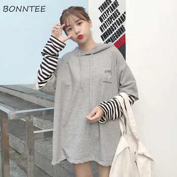 

Hoodies Hooded Women All-match Casual Long Sleeve Pullover Womens BF Chic Fashion Thin Korean Style Students Trendy Sweatshirts