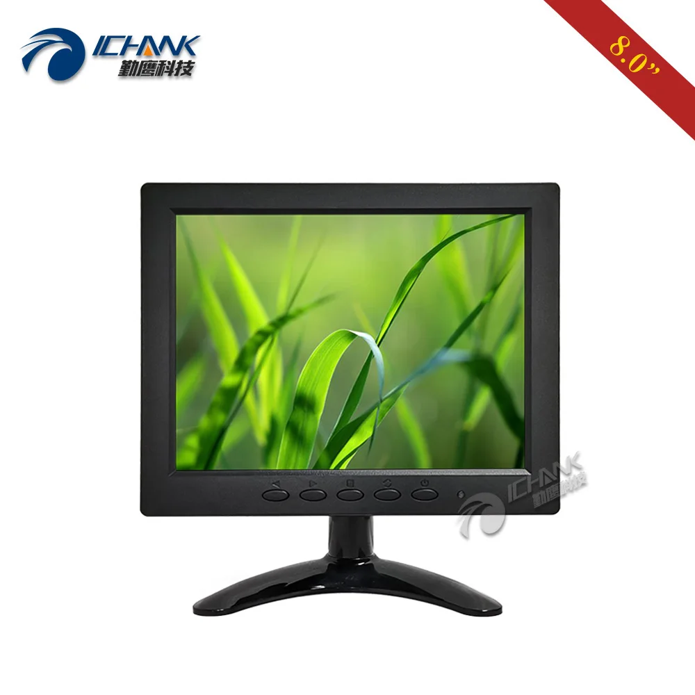 ZB080JN-V592/8 "дюймов 1024x768 ips 720 P HDMI Встроенный динамик Выделите Малый POS микроскоп автомобиля мониторы ЖК дисплей экран дисплей