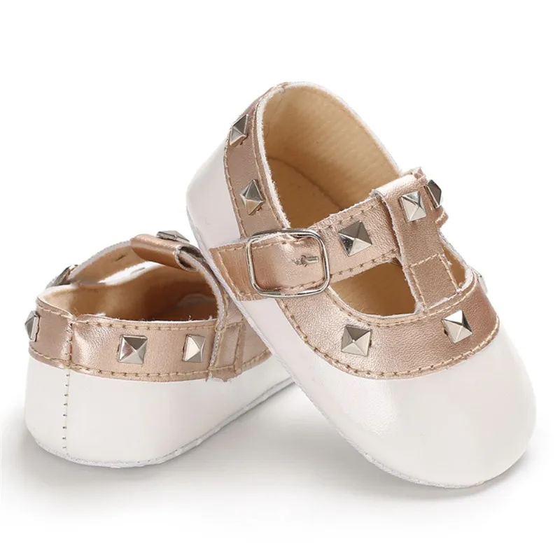 PUDCOCO/Лидер продаж; обувь принцессы с бантом для новорожденных девочек; нескользящая Мягкая хлопковая подошва; Детские кроссовки; кожаная обувь для детей 0-18 месяцев
