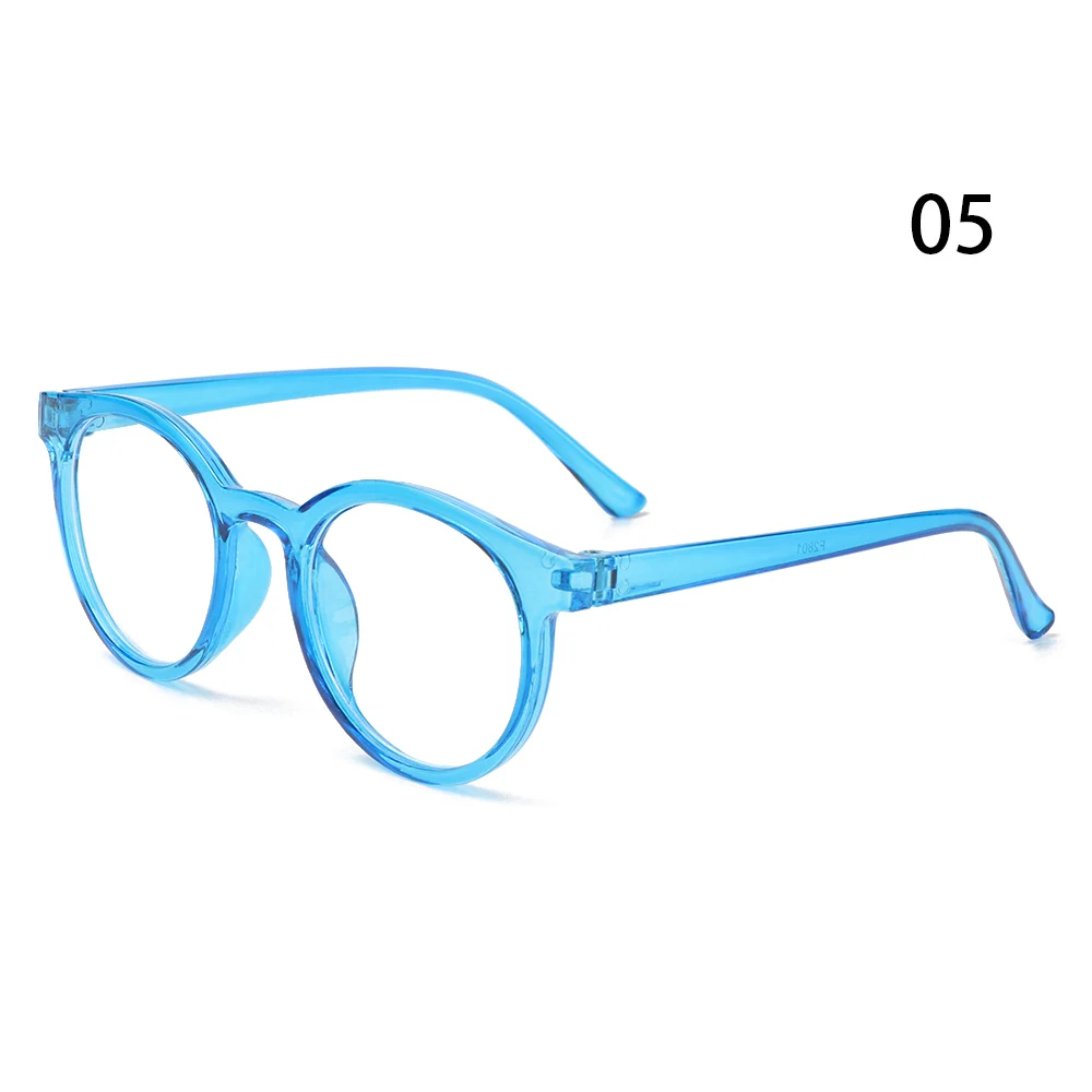 Children Round Anti-blue Light Eyeglasses Ultra Light Frame Computer Glasses Protection Portable Eyewear Goggles Spectacle blue ray glasses Blue Light Blocking Glasses