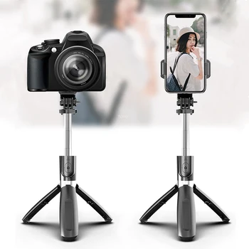 

Mini Bluetooth Selfie Stick for Mobile Phone Monopod Tripod Holder for Gopro Action Cameras Stick Stand Pod Tripe Mount Clip