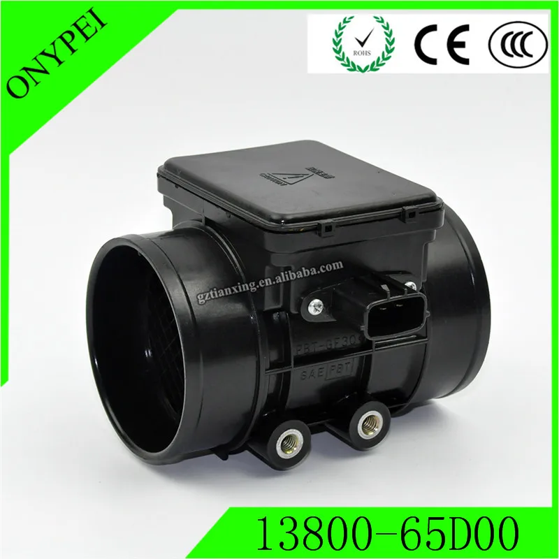 13800-65D00 E5T53171A Mass Air Flow Meter For Geo Tracker Chevrolet Suzuki X90 Sidekick Vitara Cabrio 1.6 16V 1380065D00 | Автомобили и