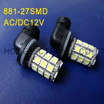 

High quality,12V 881 Light,H27 Led,881 Car Led Fog Lamp,Auto 881 Led Lights,881 Car Bulb,881 Led Lamp 12v,free shipping 50pc/lot