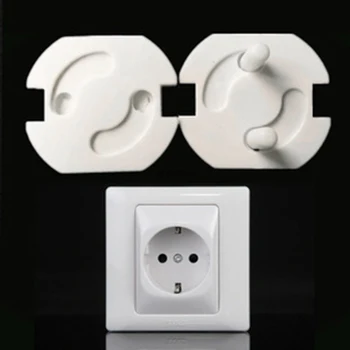 

15 Pcs EU Socket Cover With Special Key Homekit Power Socket Outlet Plug Protective Cover Child Safety Protector Keep Baby Safe