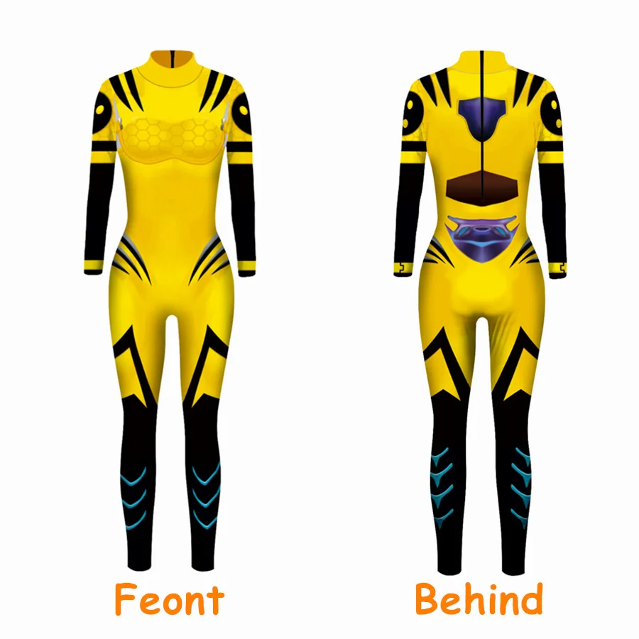 

X-Men: Dark Phoenix Jean Grey Cosplay Costume Jumpsuit Jacket Uniform Suit For Women Dark Phoenix Halloween Carnival Costumes